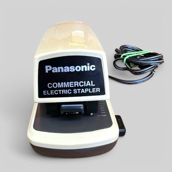 Panasonic Commercial Electric Stapler Desk Top Automatic Standard Staple AS-300N - Picture 1 of 8